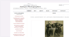 Desktop Screenshot of antiquephotographics.com